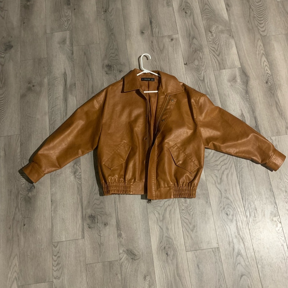 Lioness Brown Bomber Jacket